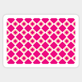 Square and Circle Seamless Pattern 003#002 Sticker